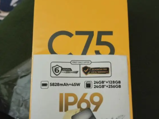 تليفون ريلمى c75 جديد مشتغلتش خالص