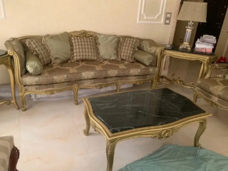 صالون فرنساوي خشب زان