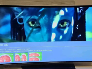 تلفزيون إل جي OLEDCurved ثلاثي الأبعاد جديد