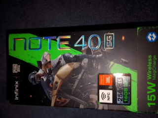 انفينكس نوت 40 (5G) استخدام 40 يوم فقط 10/10