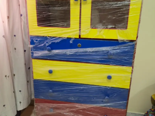Sofa & Cabinet For Sale - صوفا وخزانة للبيع
